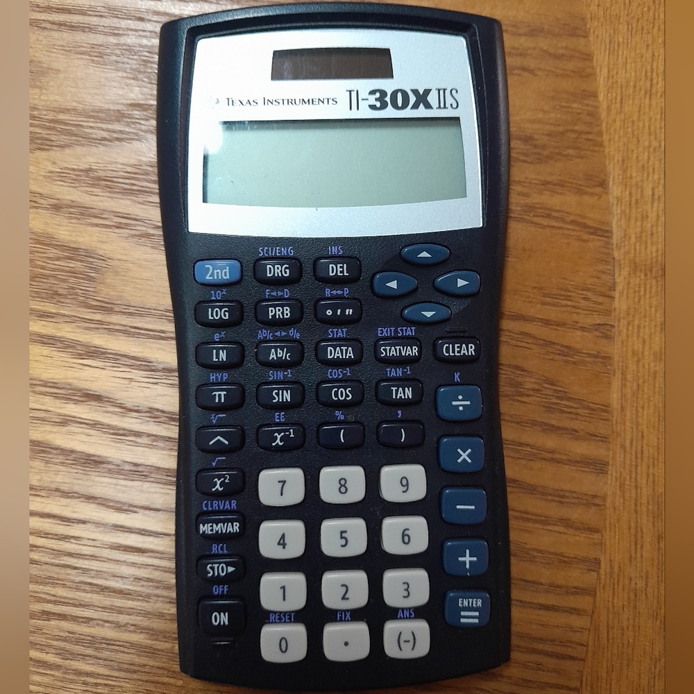 TI-30XIS Texas Instrument Calculator Size:OS